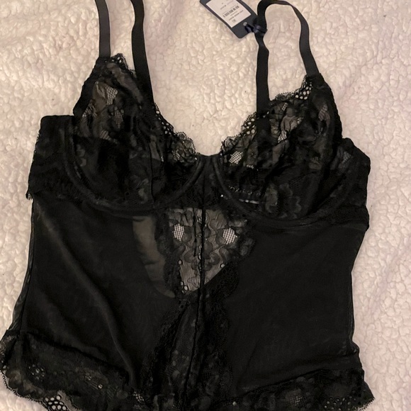 Fox&Royal Kiki Mesh Bodysuit Size 12 NWT - Picture 1 of 4